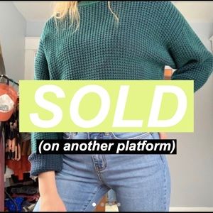 vintage mens crew neck sweater